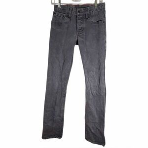Raleigh Denim Workshop Thin White Oak Cone Handmade‎ Jeans Gray Women’s 29 x 32